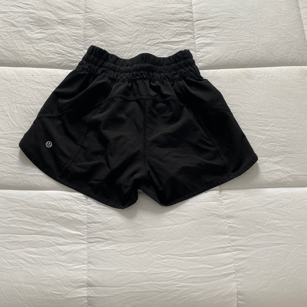 Black Lululemon Tracker V Shorts